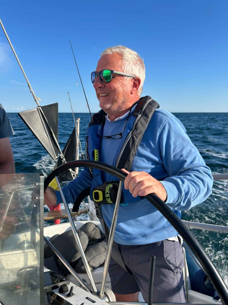 Zeilers oefenen onder alle omstandigheden